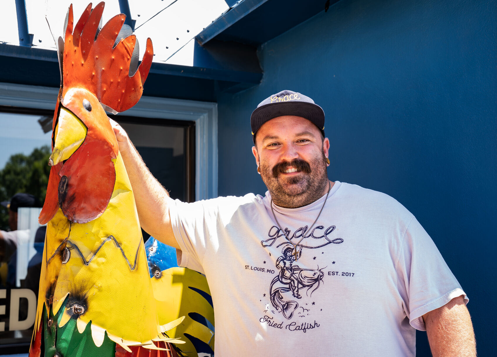 grace chicken and fish chef rick lewis.